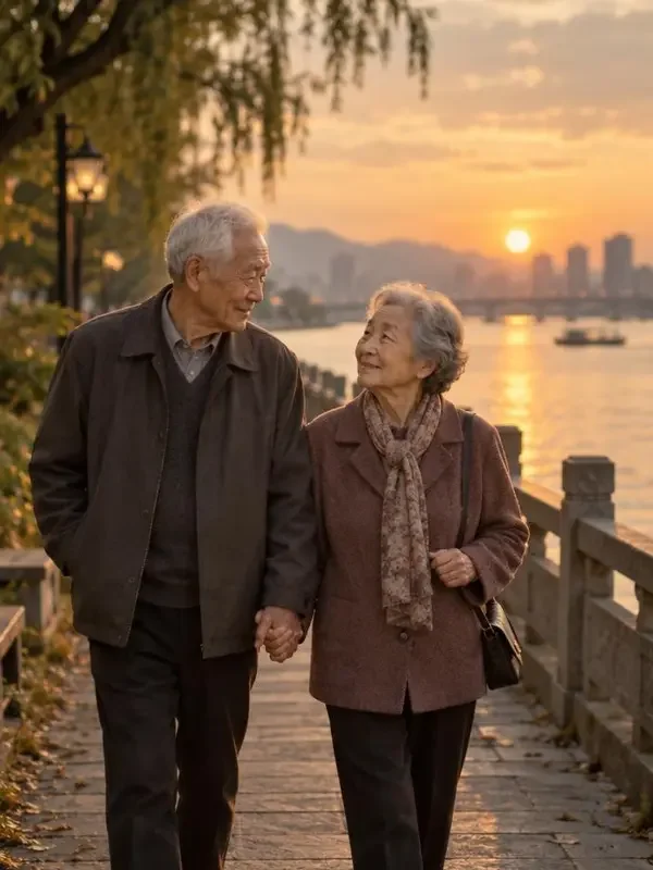 再牵你的手封面 - 黄果短剧黄昏恋短剧